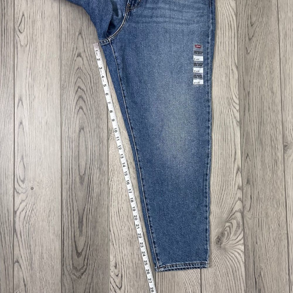 Levi's Womens Size 31 High Waist Mom Cotton Denim NEW Jeans Vintage Casual Retro - Picture 9 of 13